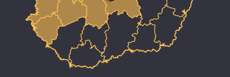 Magyarország térkáp